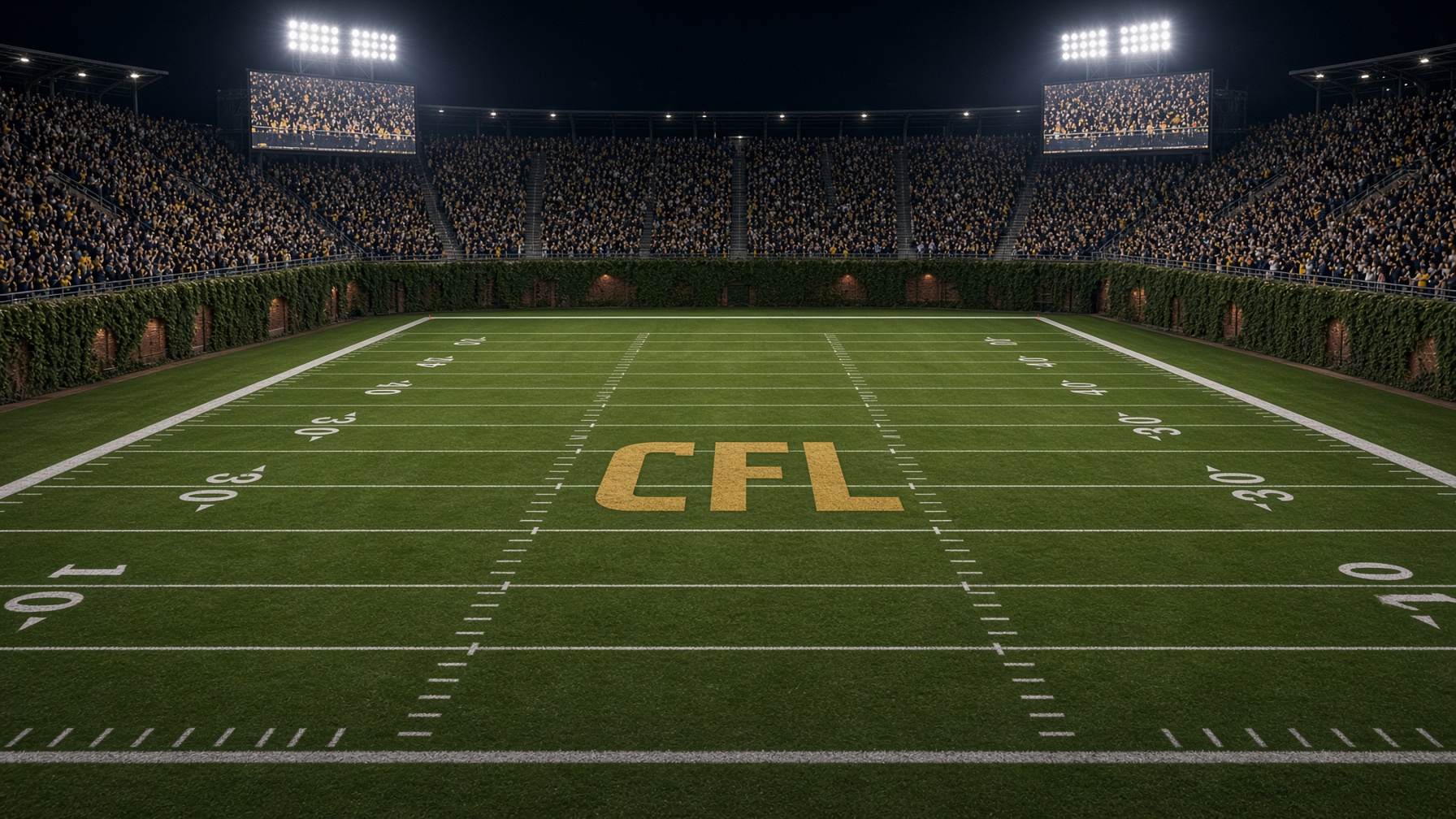 The CFL Football stadium